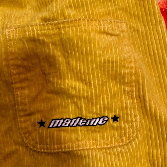 Women’s Converse x Mademe 2018 Limited Release Yellow Shorts Size 0 - Picture 5 of 6
